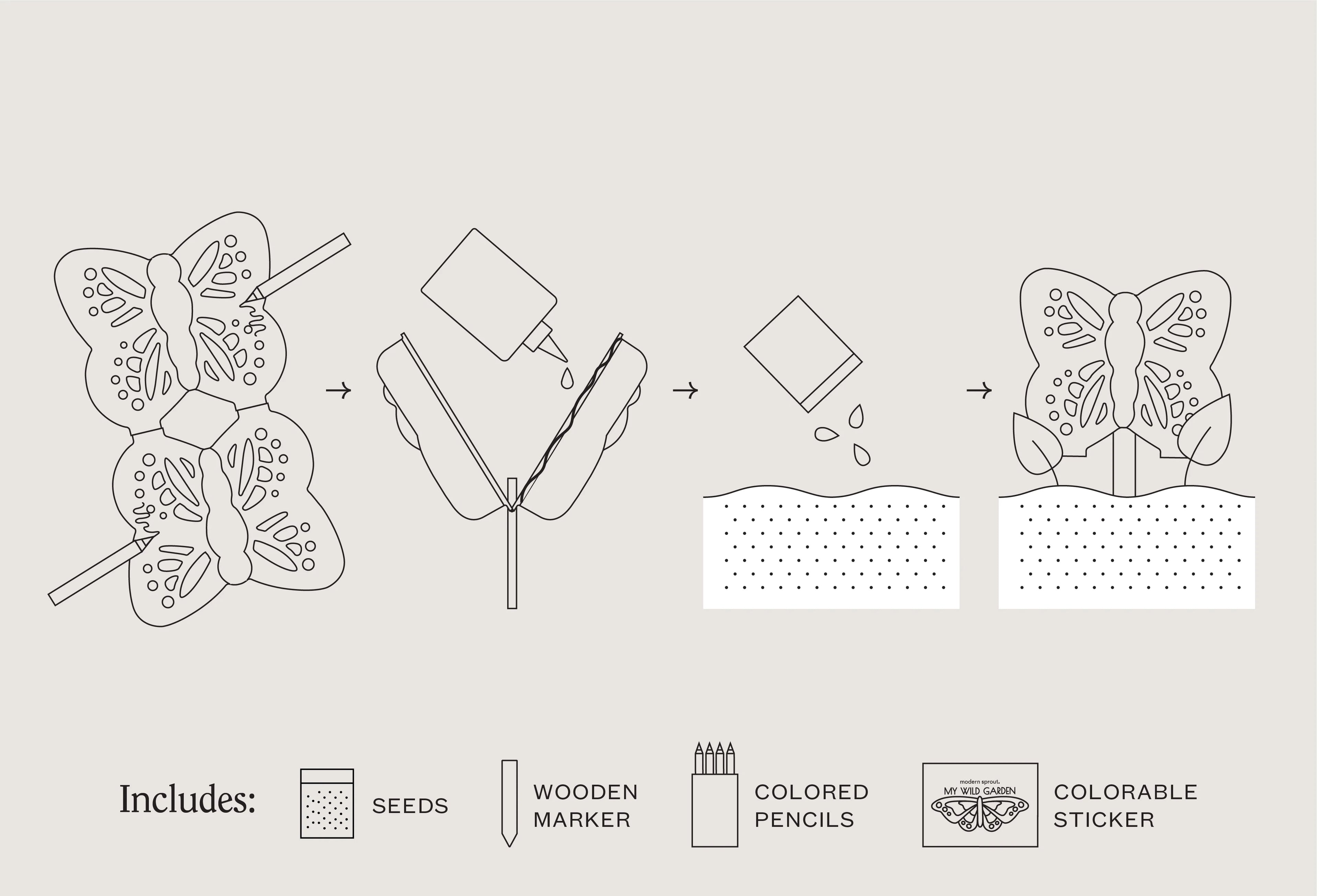 Curious Critters Garden Kit